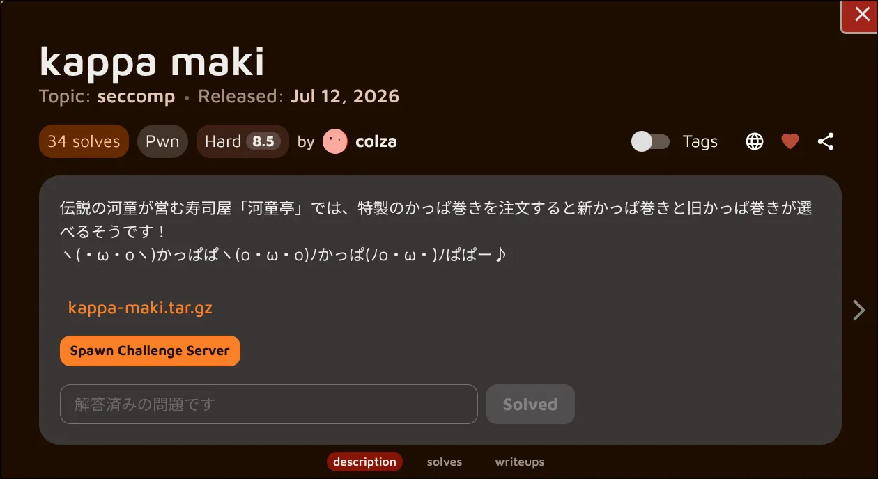 kappa maki